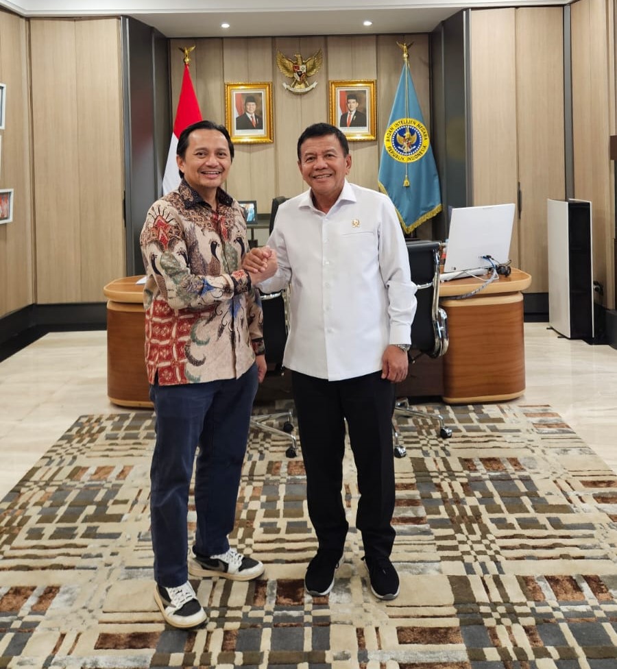 Hasnuryadi Sulaiman Silaturahmi dengan Kepala BIN RI, Perkuat Sinergi Dukung Stabilitas dan Pembangunan Kalsel