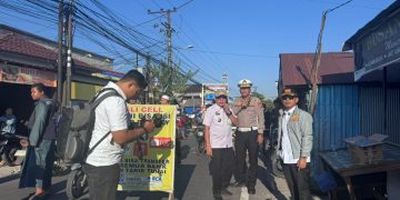 Tinjau Jalan Veteran Ambles, Wali Kota Banjarmasin Minta Warga Hindari Lokasi