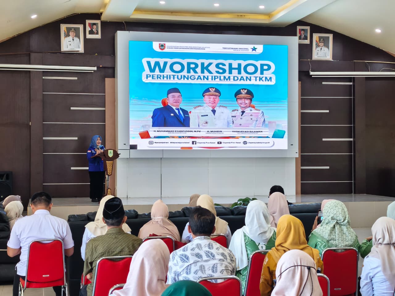 Genjot Budaya Literasi, Dispersip Kalsel dan Perpusnas Sinkronkan Pengukuran IPLM dan TGM