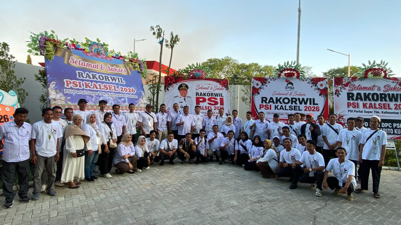 Usai Rakorwil PSI Kalsel, Muhammad Alwi Kebut Pembentukan Struktur Partai hingga Desa