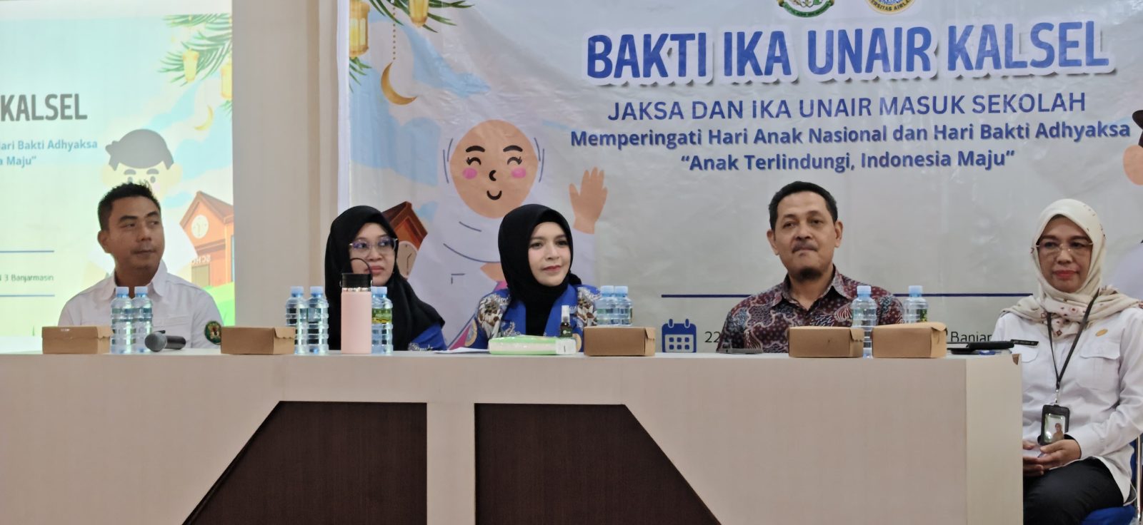 Bangun Generasi Berkarakter, IKA UNAIR Gandeng Kejati Kalsel Edukasi Pelajar