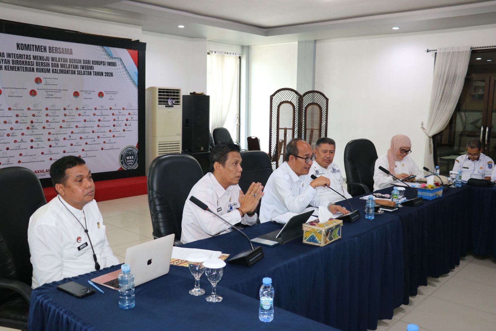 Kanwil Kemenkum Kalsel Harmonisasi Ranperda RTRW HSS untuk Perkuat Kepastian Hukum
