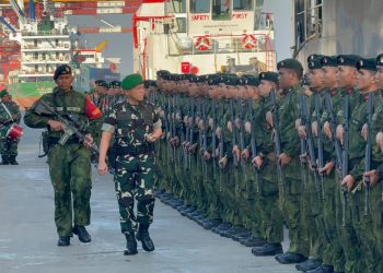 450 Prajurit Yonif 631/Antang Pulang dari Papua, Pangdam: Berangkat dengan Kehormatan, Kembali dengan Kebanggaan