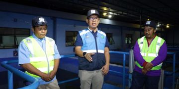 Kemarau Picu Penurunan Debit Air Baku, Dirut PAM Bandarmasih Tinjau Langsung IPA II Pramuka