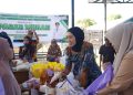 Disperindag Balangan Gelar Pasar Murah di Baruh Bahinu Luar, Warga Antusias Berburu Sembako Bersubsidi
