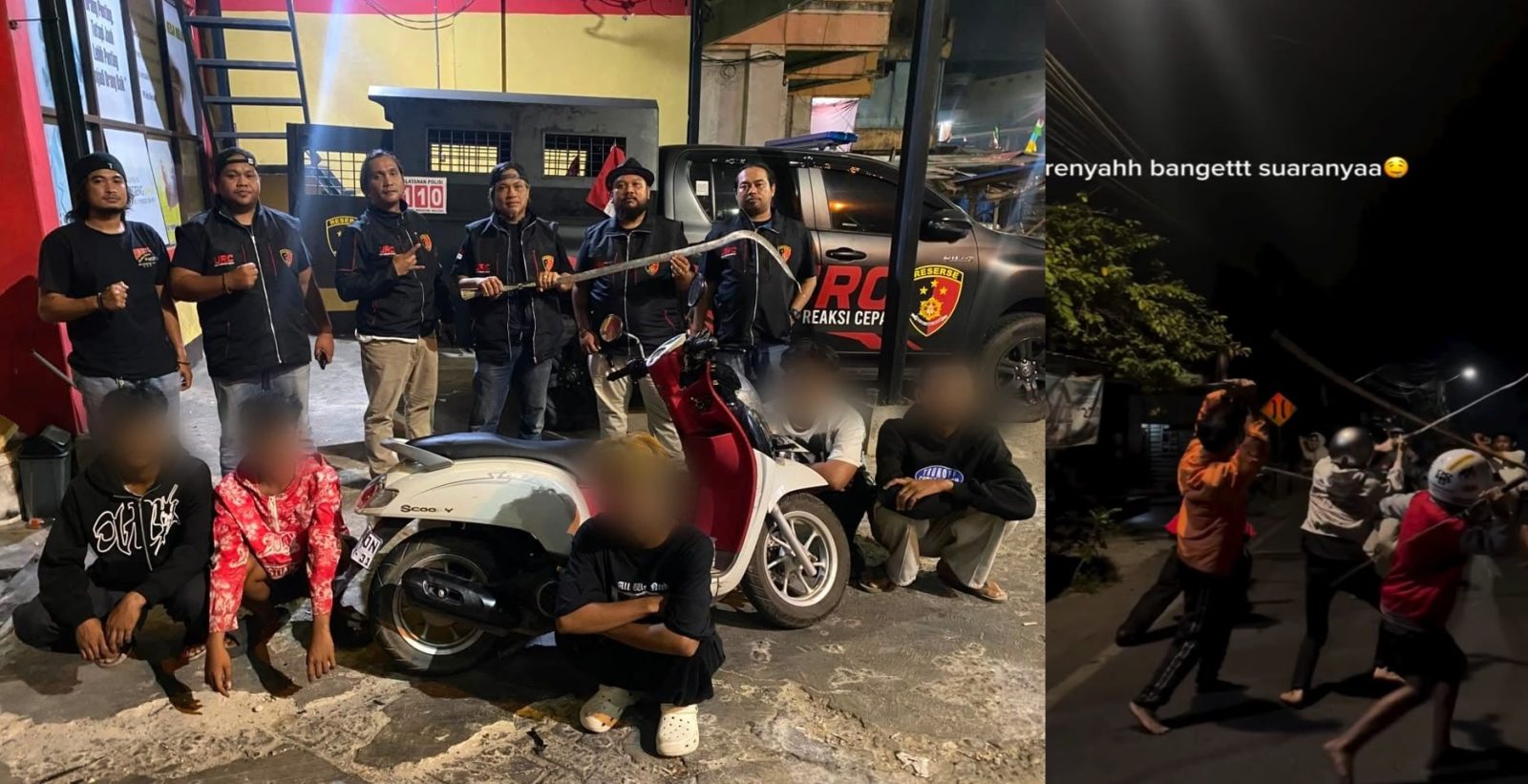 Polresta Banjarmasin Amankan Lima Remaja Diduga Terlibat Tawuran yang Viral di Media Sosial