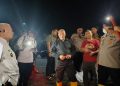 Karhutla Belum Padam Total, Muhidin Turun Langsung Pantau Kawasan Bandara Syamsudin Noor