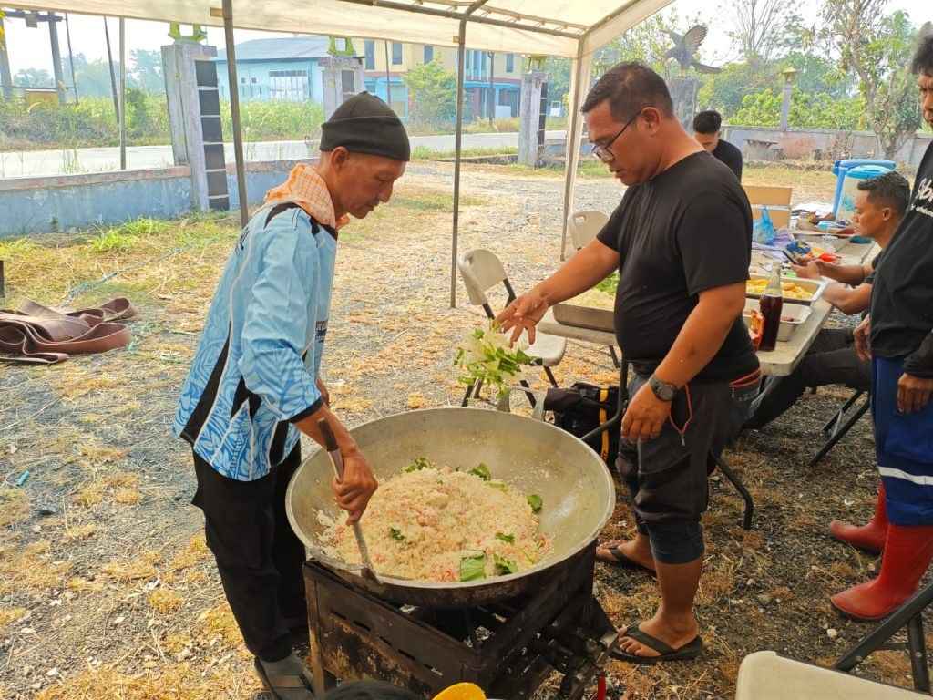 Petugas Karhutla Dapat Dukungan Konsumsi, Dinsos Kalsel Siapkan 600 Porsi Sehari