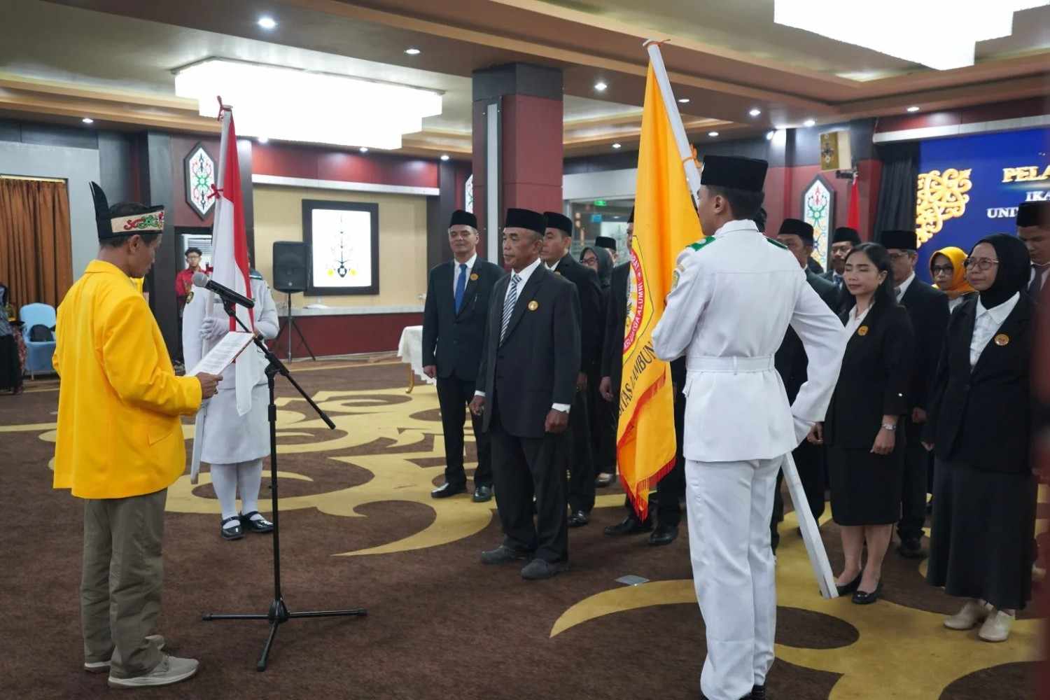 Rektor ULM Lantik Pengurus IKA Wilayah Kalteng, Alumni Didorong Berkontribusi untuk Pembangunan