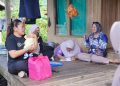 DP3A P2KB PMD Balangan Validasi Data Keluarga Berisiko Stunting di Wilayah Terpencil Halong