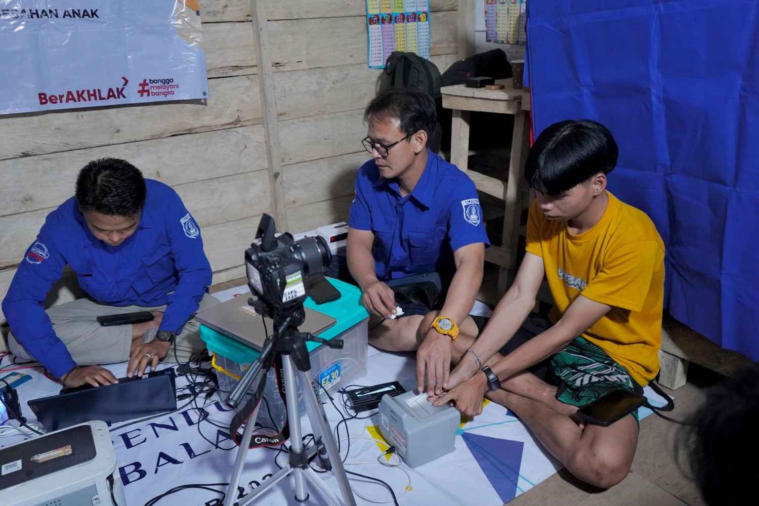 DEWA CINTA Hadir di Pedalaman Halong, Disdukcapil Balangan Permudah Warga Urus Dokumen Kependudukan