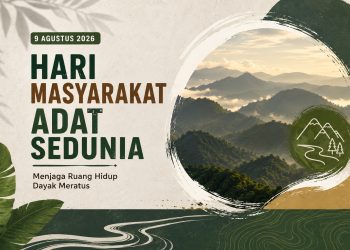 Hari Masyarakat Adat Sedunia, Momentum Menjaga Budaya dan Ruang Hidup Dayak Meratus