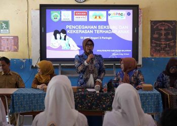 GOW Balangan Bekali Siswa SMP Negeri 3 Paringin Cegah Kekerasan Seksual