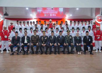 Dikukuhkan, 39 Paskibraka Balangan Siap Kibarkan Merah Putih di HUT ke-81 RI