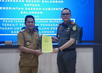 Kejari Balangan Beri Legal Opinion Pengadaan Tanah Desa, Perkuat Kepastian Hukum Pemerintah Daerah