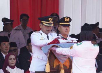 HUT ke-81 RI di Banjarmasin Berlangsung Khidmat, Wali Kota Yamin Tekankan Perjuangan dan Kesejahteraan Rakyat