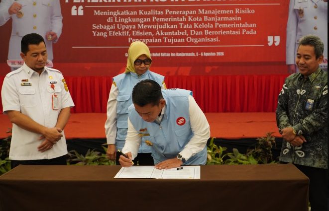 Pemkot Banjarmasin Perkuat Sistem Pencegahan Korupsi Melalui Manajemen Risiko dan Pengawasan Intern