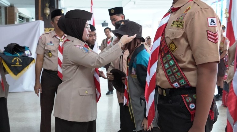 Tak Sekadar Berkemah, Pramuka Banjarmasin Bawa Misi Kenalkan Budaya Banjar di Jamnas