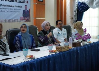 Pastikan Tak Ada Anak Tertinggal, Bunda PAUD Banjarmasin Dorong Wajib Belajar 1 Tahun Prasekolah