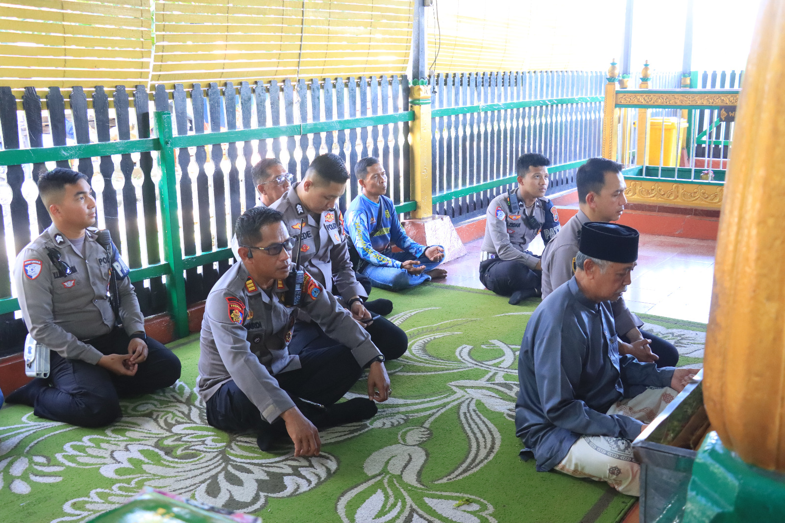 Napak Tilas Sejarah Banua, Kapolresta Banjarmasin Kunjungi Makam Sultan Suriansyah
