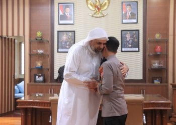 Polresta Banjarmasin Dapat Dukungan Doa dari Syeikh Muhammad Jaber untuk Terus Mengabdi