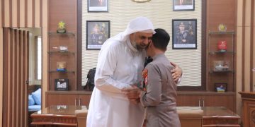 Polresta Banjarmasin Dapat Dukungan Doa dari Syeikh Muhammad Jaber untuk Terus Mengabdi