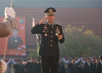 Polresta Banjarmasin Teguhkan Semangat Nasionalisme dalam Upacara HUT ke-81 RI