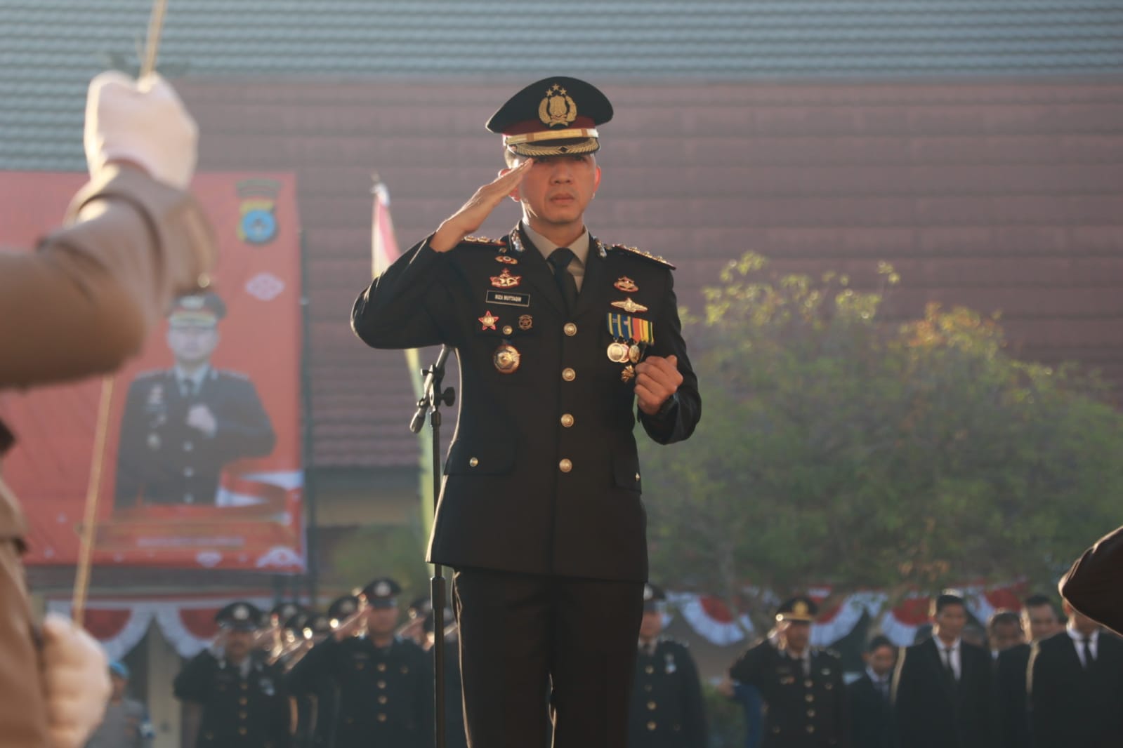 Polresta Banjarmasin Teguhkan Semangat Nasionalisme dalam Upacara HUT ke-81 RI