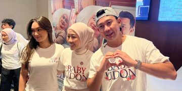 Sapa Warga Banjarmasin, Denny Sumargo hingga Caitlin Halderman Hadir di Special Screening Baby Udon