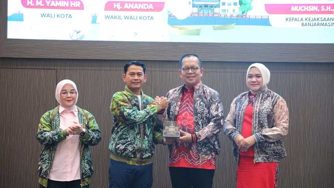 Wali Kota Yamin Sambut Kajari Banjarmasin Muchsin, Perkuat Sinergi Penegakan Hukum dan Pembangunan