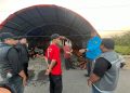 Datangi Posko Karhutla, Emi Lasari Beri Semangat Relawan yang Berjibaku Padamkan Api