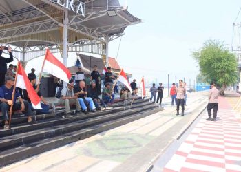 Kapolresta Banjarmasin Turun Langsung Amankan Aksi Warga Alalak Tengah di Balai Kota