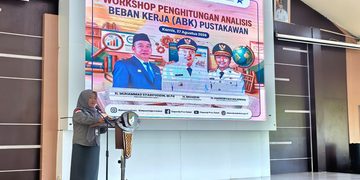 Perkuat Kebutuhan Formasi di Daerah, Dispersip Kalsel Gelar Workshop Penghitungan ABK Pustakawan