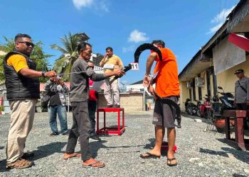 Rekonstruksi Kasus Pembunuhan di Kelayan B, Polisi Peragakan 18 Adegan
