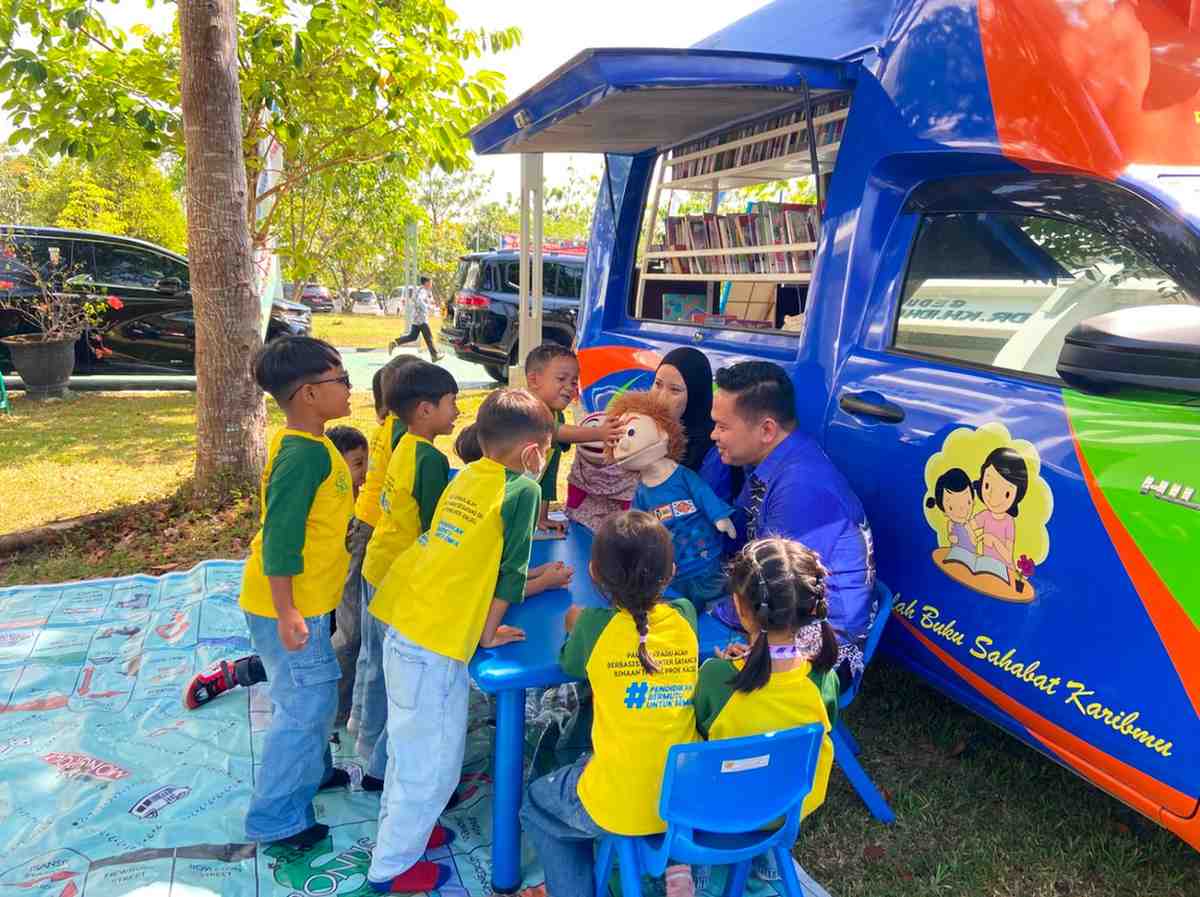 Dispersip Kalsel Meriahkan Peringatan Hari Anak Nasional ke-42, Dorong Penguatan Literasi Sejak Dini