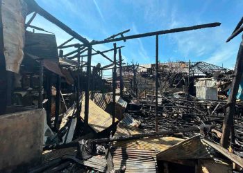 Dini Hari, Kebakaran di Kelayan Banjarmasin Hanguskan Dua Rumah dan Bedakan Tiga Pintu