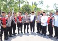 Kapolresta Banjarmasin Pimpin Pengamanan Kunjungan Menag Nasaruddin Umar