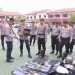 Cek Peralatan Dalmas, Kapolresta Banjarmasin Ingatkan Personel Utamakan Sikap Humanis