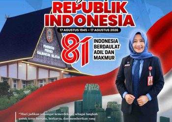 Semangat Kemerdekaan, Dispersip Kalsel Ajak Masyarakat Wujudkan Indonesia Berdaulat, Adil dan Makmur