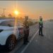 Antisipasi Lakalantas akibat Kabut Asap, Polres Batola Patroli Dini Hari hingga Pagi