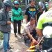 Tak Tinggal Diam, Kapolsek Banjarmasin Selatan Turun Tangan Tolong Korban Kecelakaan