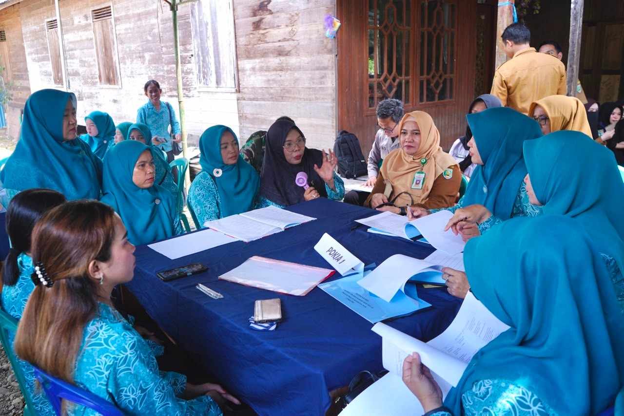 Desa Mantuyan Jadi Lokus TPK2D, Balangan Perkuat Program Peningkatan Kualitas Keluarga