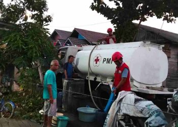Distribusi Air Berkurang Saat Kemarau, PAM Bandarmasih Gandeng PMI Kerahkan Mobil Tangki