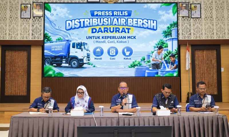 PAM Bandarmasih Salurkan Air Nonkonsumsi, Warga Diminta Tak Menggunakannya untuk Minum