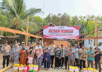 Polres dan Pemkab Balangan Bedah 300 Rumah Warga, Kapolres Dorong Sinergi Berkelanjutan