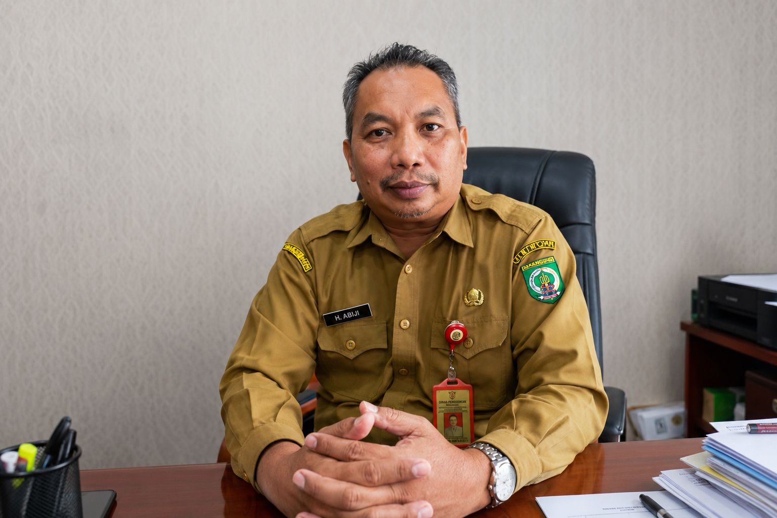 Disdik Balangan Tunggu Data BPBD, Kebijakan Belajar Menyesuaikan Kondisi Kabut Asap