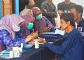 Dinkes Balangan Gelar CKG dan Tracing TB di Desa Nungka, Sasar Deteksi Dini Penyakit