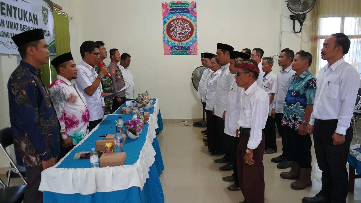 15 Pengurus FKUB Kecamatan Halong Dikukuhkan, Perkuat Kerukunan Antarumat Beragama