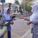 IBI Balangan Bagikan 1.000 Masker Gratis di Tengah Kabut Asap