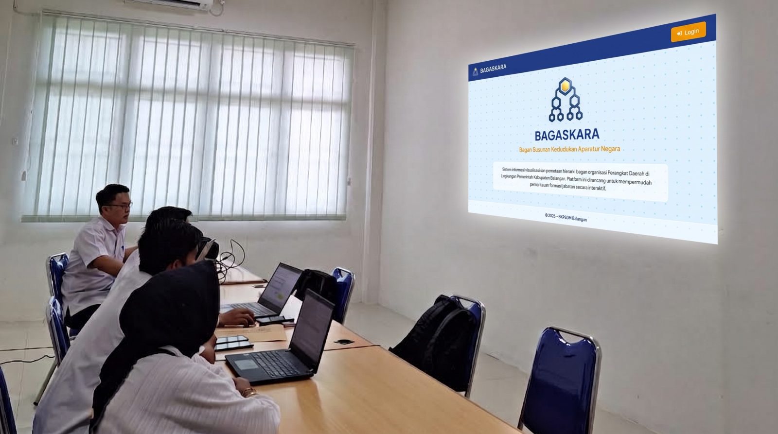 BKPSDM Balangan Kembangkan BAGASKARA, Pantau Jabatan Kosong hingga Potensi Pensiun